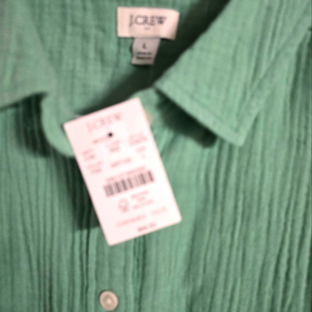 Beautiful blouse from J. Crew lg. NEW
